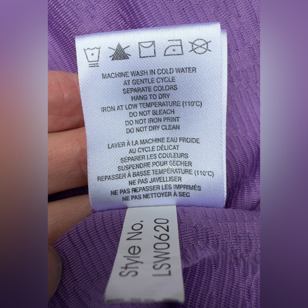 •Lolë Women's Purple Tank Top Size: XS - Picture 13 of 14